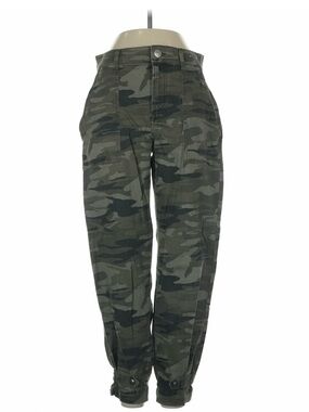 Express Camouflage Cargo Pants - Olive/Black Camo